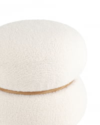 Пуф Полли С Тедди белый / S