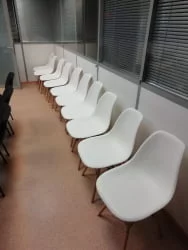 Стул для кухни Еамес СC-001 Белый / Eames SC-001