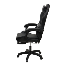 Кресло 908 КИНГКУЕЕН цвет черный с массажем и подсветкой 908-блаcк-масс / KINGQUEEN 908-black-mass