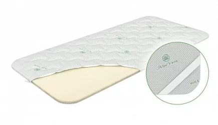 Наматрасник Ванила Плус 80х190 трикотаж Экстра / Vanila Plus