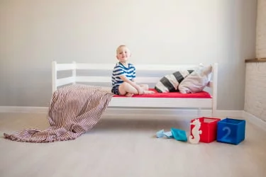 Кровать детская РооРоом ВК-11 Белая / RooRoom VK-11