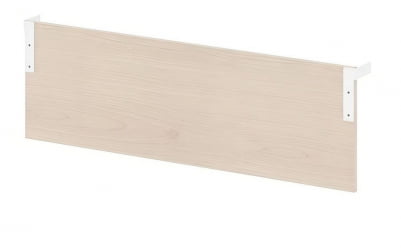 Фронтальная панель к одинарным столам КСТЕН-КП КСДСТ 127 Бук Тиара Белый / XTEN-QP XDST