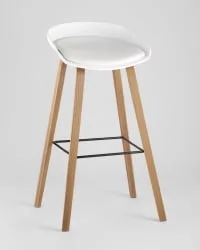 Барный стул Либра Софт с подушкой Белый / Libra Soft