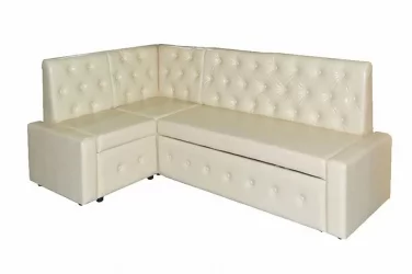 Диван угловой раскладной Зефир Комбинация 1 Остин Крем