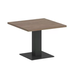 Стол журнальный квадратный ХОМЕ ОФФИCЕ ВР.СП-5-60.2Г Дуб Аризона/Антрацит металл / HOME OFFICE VR.SP-5-60.2G