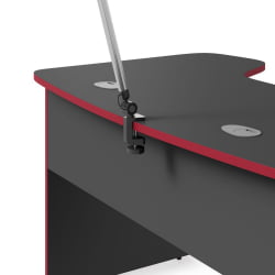 Игровой компьютерный стол СКИЛЛЛ СТГ 1385.1 антрацит/красный / SKILLL STG