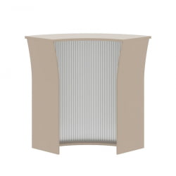 Стойка ресепшн угловая ИМАГО РС-5 Мокачино / IMAGO