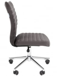 Офисное кресло CХАИРМАН 033 велюр Серый / CHAIRMAN