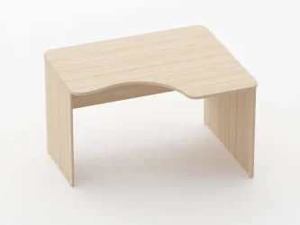 Стол угловой Глассй 1.14.12Пр Орех / Glassy