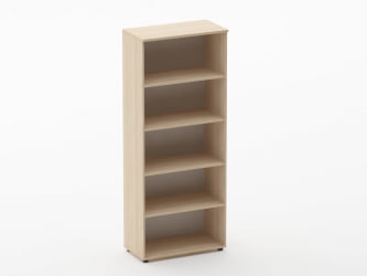 Шкаф высокий открытый Глассй 6.19.101 Бук светлый / Glassy