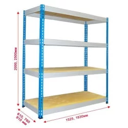 Стеллаж для склада МКФ 18914-2,5