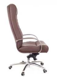 Кресло для руководителя Орион АЛ М кожа Коричневый / Orion AL M