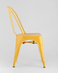 Стул ТОЛИКС с высокой спинкой Желтый глянцевый / TOLIX