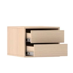 Блок ящиков для шкафа 1400кс600 и 2100кс600 Ящ-67 ДМ Дуб молочный / 1400x600 2100x600