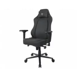 Геймерское кресло Ароззи Примо Вовен Фабриc Блаcк Грей лого / Arozzi Primo Woven Fabric Black Grey logo