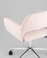 Стул офисный РОСС рогожка светло-розовый / ROSS