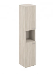 Шкаф высокий с нишей левый Сигма СГ.846.ОЛ.ОЛ.ОЛ.Л Дуб светлый / Sigma SG.846.OL.OL.OL.L