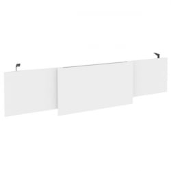 Царга стола руководителя ОНИКС О.М-CСР-6 Белый Бриллиант/Антрацит / ONIX O.M-CSR-6