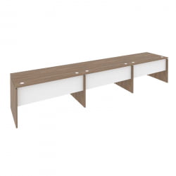 Рабочая станция ОНИКС О.РС-3.3.8 Дуб Аризона/Белый / ONIX O.RS-3.3.8