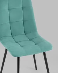 Стул Оливер велюр Морской / Oliver