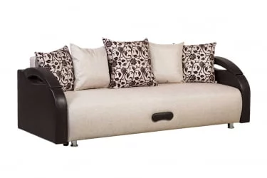 Диван прямой Юпитер БД Аслан бежевый