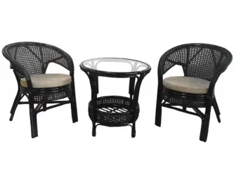 Комплект Пеланги дуэт, подушки на молнии Пеланги 02/15-6 венге матовый / Pelangi