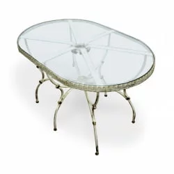 Маленький обеденный стол Прованс овальный 1200ммкс800мм х750мм / 1200ммx800мм h750мм