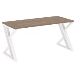 Стол рабочий ЛОФТ ВР.Л-СРЗ-4.7 Металл белый Дуб Аризона / LOFT VR.L-SRZ-4.7