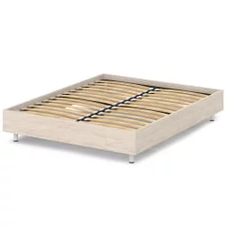 Кровать двуспальная с ортопедическим основанием Орната 	Н-460 Дуб Верцаска Светлый / Ornata