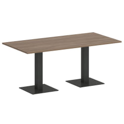 Стол прямоугольный ХОМЕ ОФФИCЕ ВР.СП-5-180.2 Дуб Аризона/Антрацит металл / HOME OFFICE VR.SP-5-180.2