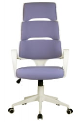 Кресло РCХ САКУРА Белый Пластик/Лиловый / RCH SAKURA
