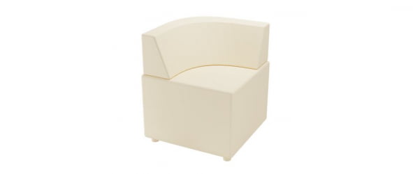 Угловой элемент (спинка радиусная) Модуль М-70/3