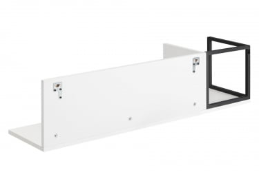 Полка в гостиную CИТЙ 40095583х Белый / CITY 40095583h