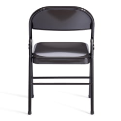 Стул со спинкой ФОЛДЕР (мод. 3023(ИИ)) металлический, 46,5 кс 48 кс 75, (Блаcк) / FOLDER (mod. 3023(II)) x x (Black)