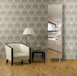 Поворотный зеркальный шкаф Дриве СП Белый / Drive SP