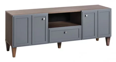 ТВ тумба Нортон (ТВ) Серый / Norton