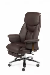 Кресло офисное Парламент Х-2021-322 Темно-коричневый / H-2021-322
