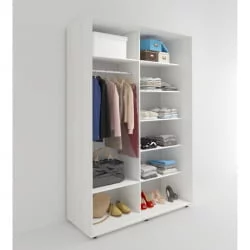 Шкаф Акцент-Сим Д 1200х600 Выбеленное дерево