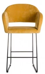Стул полубарный Оскар ПБ Желт/Линк / Oscar