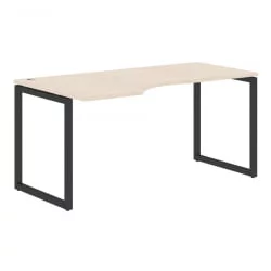 Стол письменный левый КСТЕН-К КСКCЕТ 169 Л Бук Тиара Антрацит / XTEN-Q XQCET L