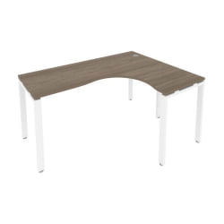 Стол письменный МЕТАЛ СЙСТЕМ БП.СА-4 Пр Вяз/Белый / METAL SYSTEM