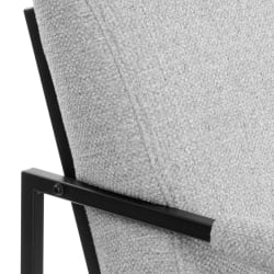 Диван Чарли ЛУКС/Чарли Люкс велюр/букле, ВТ шапе силвер / Charli LUX/Чарли VT shape silver