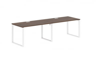 Бенч-система ЕДИС ЕКВСТ 2780 Дуб Денвер темный Белый / EDIS EQWST