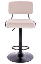 Барный стул Еверпроф Бит Ткань Серо-бежевый / Everprof Bit