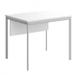 Стол прямой ИМАГО-С СП-1СД белый алюминий / IMAGO-S СП-1SD