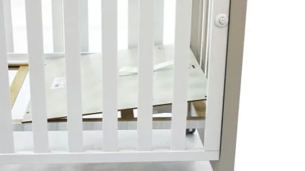 Кроватка для новорожденных Микуна Долсе Лусе Релакс Плус 120кс60 Вхите / Micuna Dolce Luce Relax Plus 120x60 White