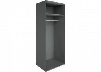 Каркас гардероба А.ГБ-2 Рива А.ГБ-2К Серый / Riva