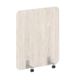 Перегородка на металлических опорах, на роликах Р-лине  ДП.Р-100-120 Денвер Светлый / R-line DP.R-100-120