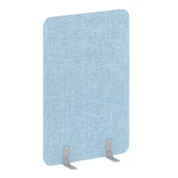 Перегородки на металлических опорах на фетровых подпятниках Р-лине софт АП.Ф-100-150 Ромео-09 / R-line soft AP.F-100-150 Romeo-09