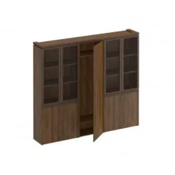 Шкаф комбинированный МАРК МК 361 Орех тоскана / MARK